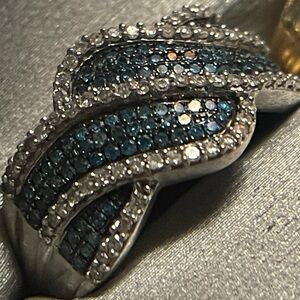 10k white gold diamond ring from zales jewelry store